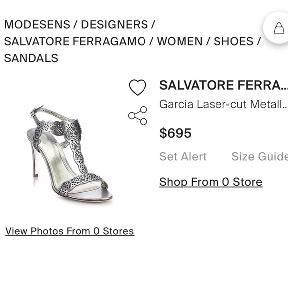 Salvatore Ferragamo Shoes - Salvatore Ferragamo Garcia Laser Cut